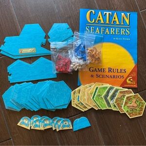 Catan: Seafarers Board Game INCOMPLETE